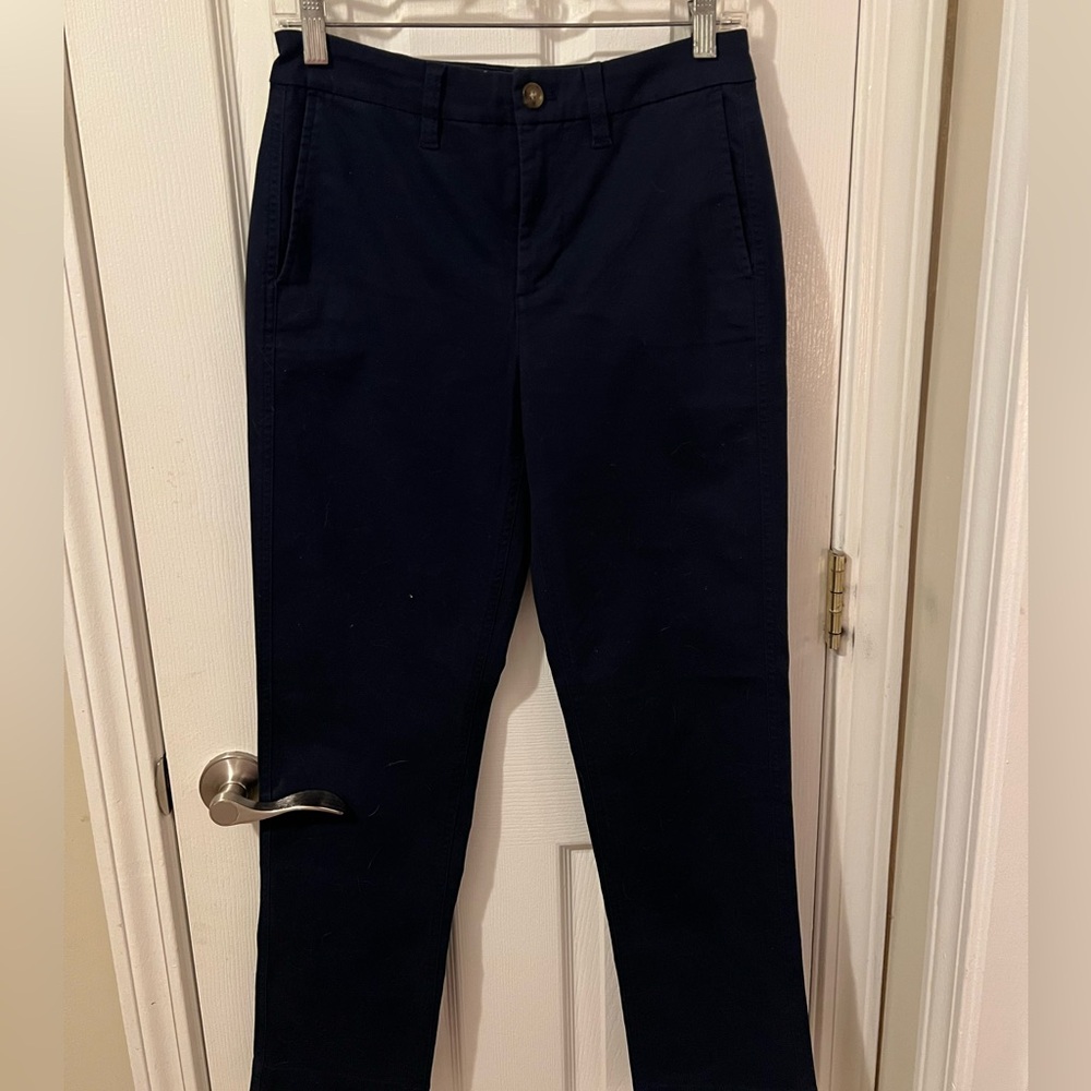 J. Crew women’s navy chinos